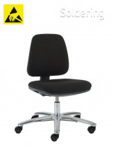 ESD pracovná stolička Standard, PC, ESD2, A-VL1011AS