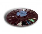 Iteco Trading S.r.l. - Náhradný tanier do karuselov, čierny, 600mm, ESD