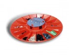 Iteco Trading S.r.l. - Náhradný tanier do karuselov, oranžový, 600mm, neESD, 4ks/bal