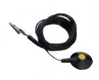 Iteco Trading S.r.l. - Uzemňovací kábel, 3,3m, 10mm/4mm, 1Mohm, čierny